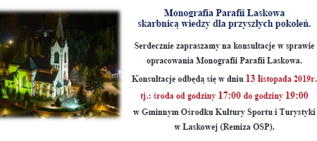 Spotkanie w sprawie opracowania Monografii Parafii Laskowa