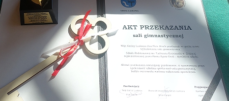Żmiąca ma nową salę gimnastyczną
