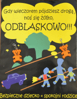 Odblaskowa szkoła w Laskowej