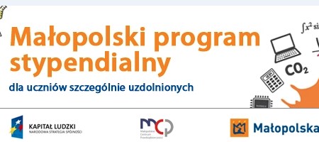 Małopolski program stypendialny