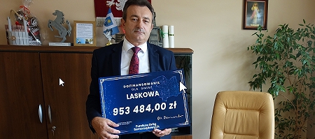 Gmina Laskowa otrzymała dofinansowanie na drogi