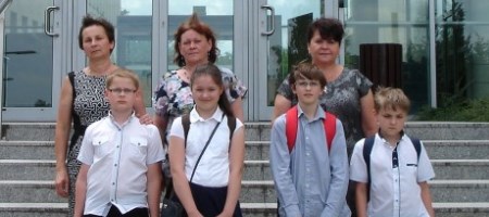 Uczniowie SP w Kamionce Małej LAUREATAMI