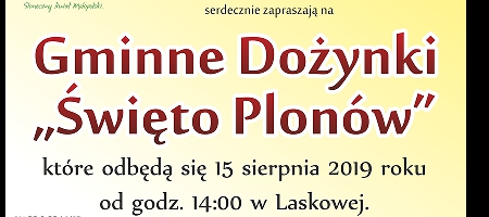 Gminne Dożynki – „Święta Plonów”