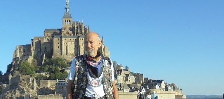 Pan Józef Świder z wizytą w Mont Saint-Michael