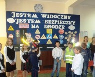 Odblaskowa szkoła w Sechnej