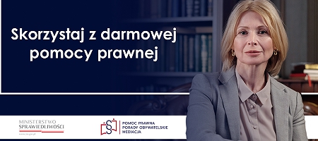 Skorzystaj z nieodpłatnej pomocy prawnej